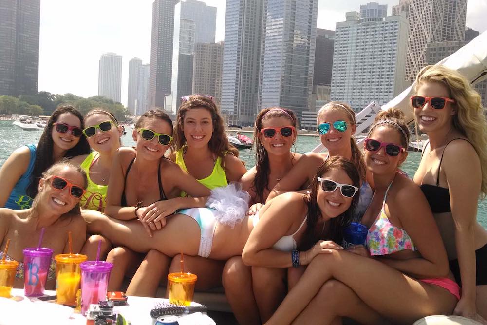 Looking for bachelorette party ideas in Chicago? Try Chicago Tiki Boat.